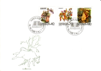 FL FDC 0818 / 0820 (se sadou) ● - 1983